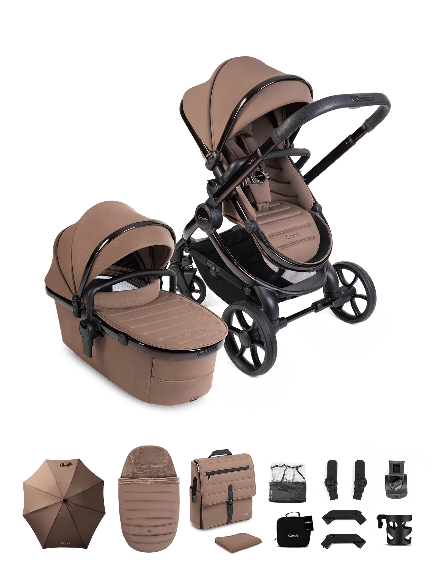 iCandy Peach 8 Coco Pushchair and Carrycot - Pushchair Bundle