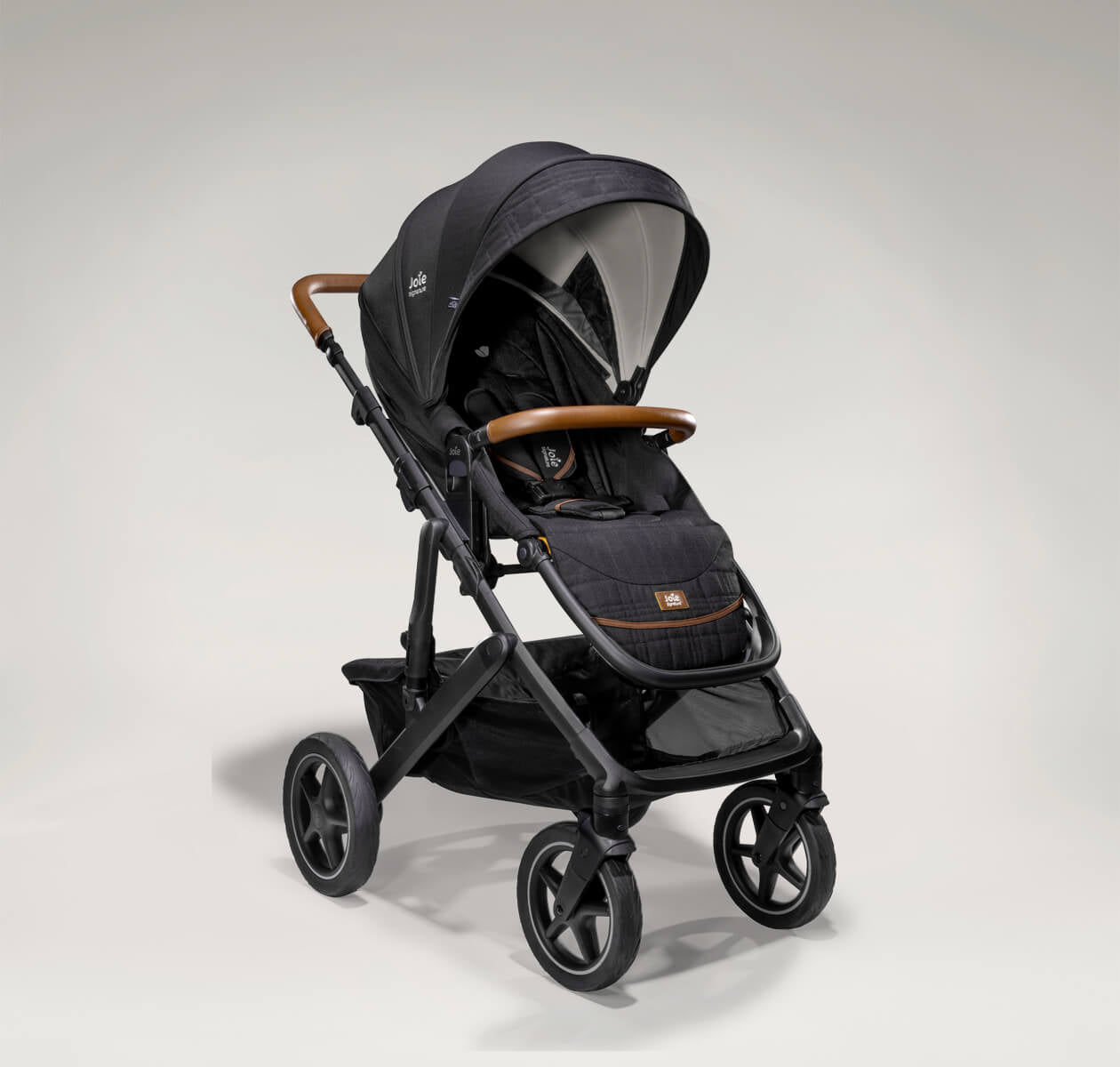 Joie Signature Vinca Stroller with Ramble XL Carrycot Eclipse