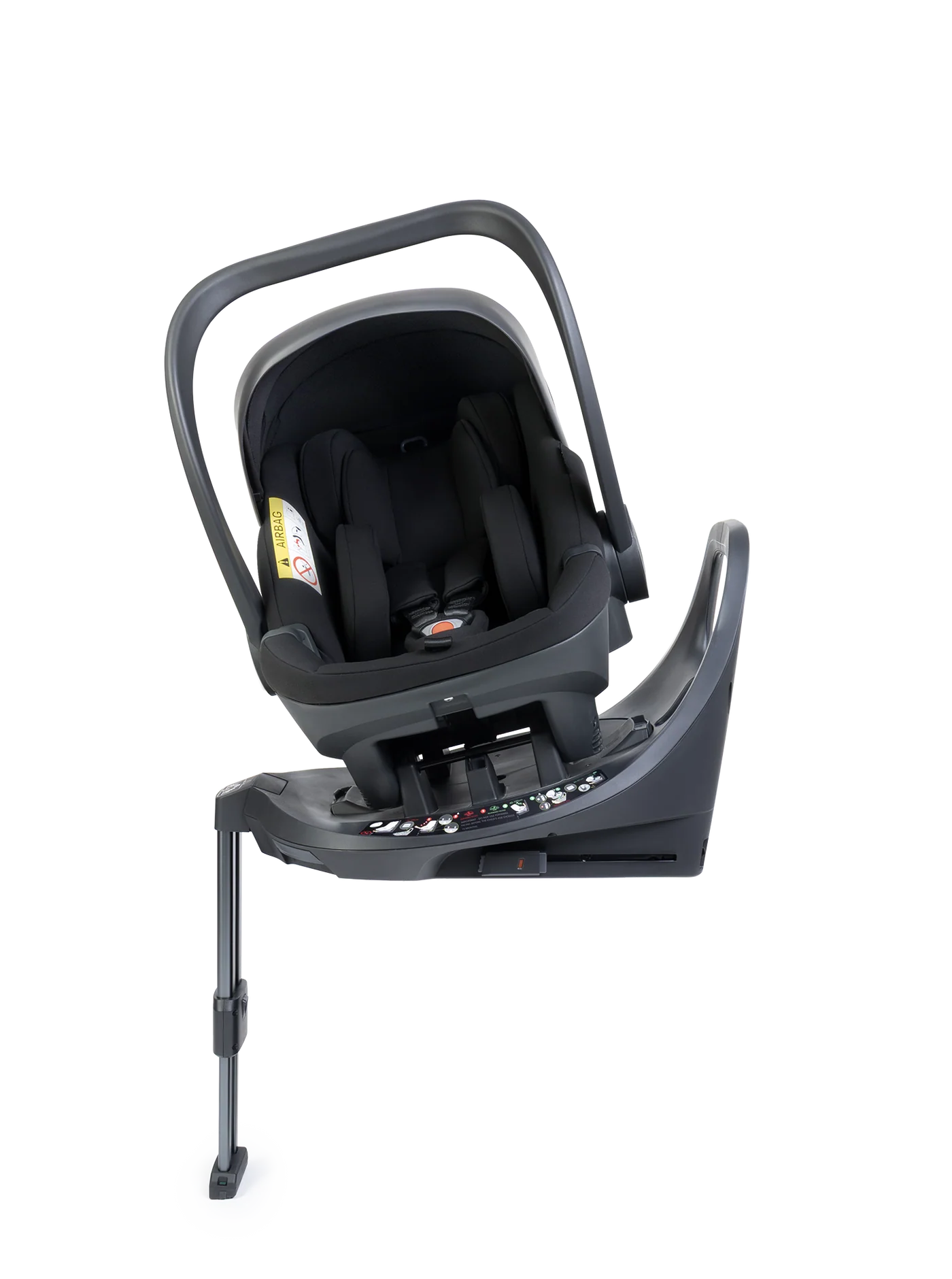 iCandy Peach 8 Black Pushchair and Carrycot - 360 Car Seat Pushchair Bundle