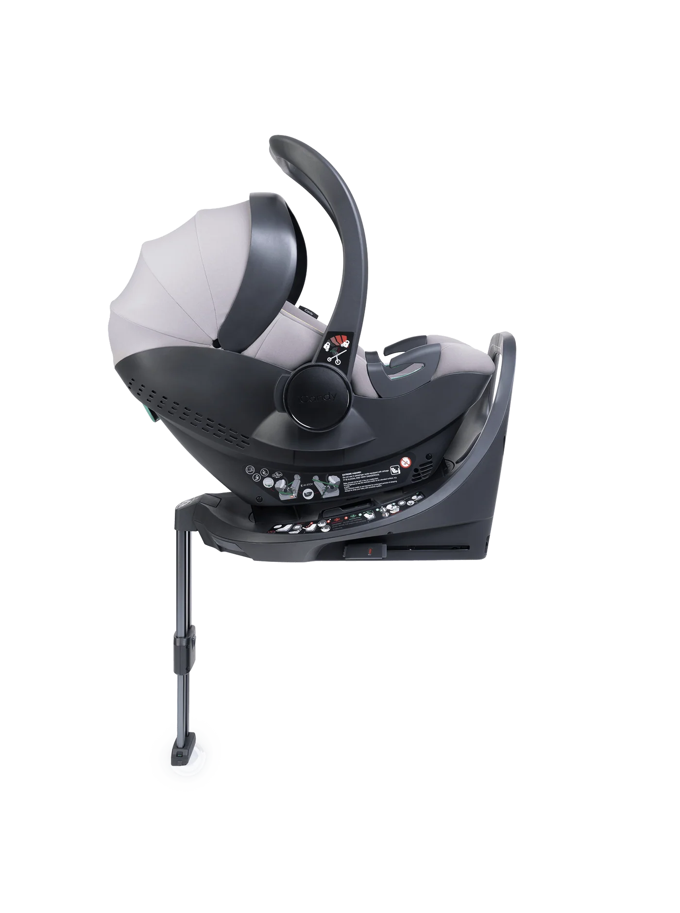 iCandy Peach 8 Porcini Pushchair and Carrycot - 360 Car Seat Pushchair Bundle