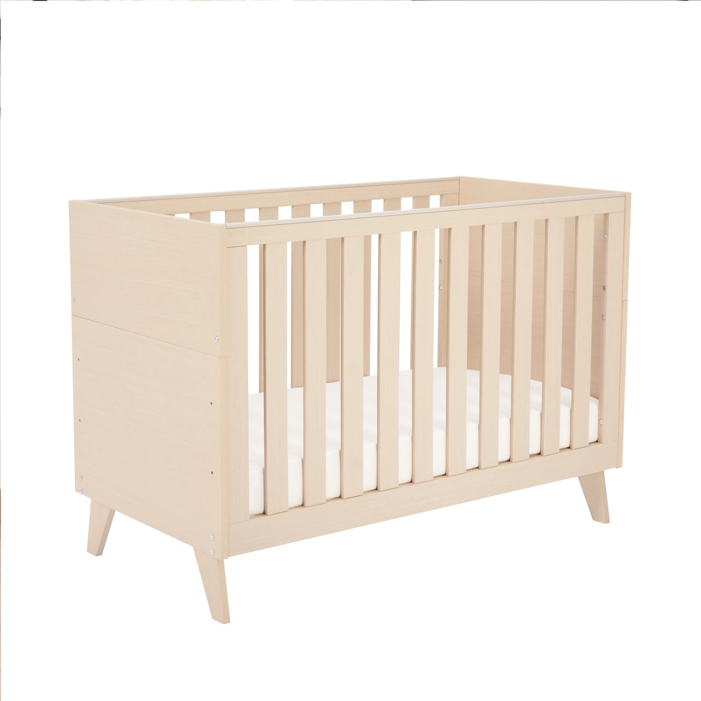 Babymore Dante Mini Cot Bed Natural