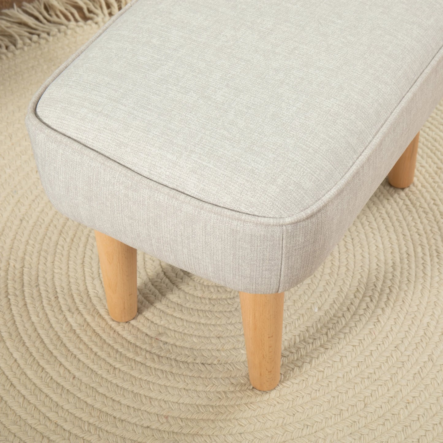 Ida Nursing Chair with Footstool – Cashmere