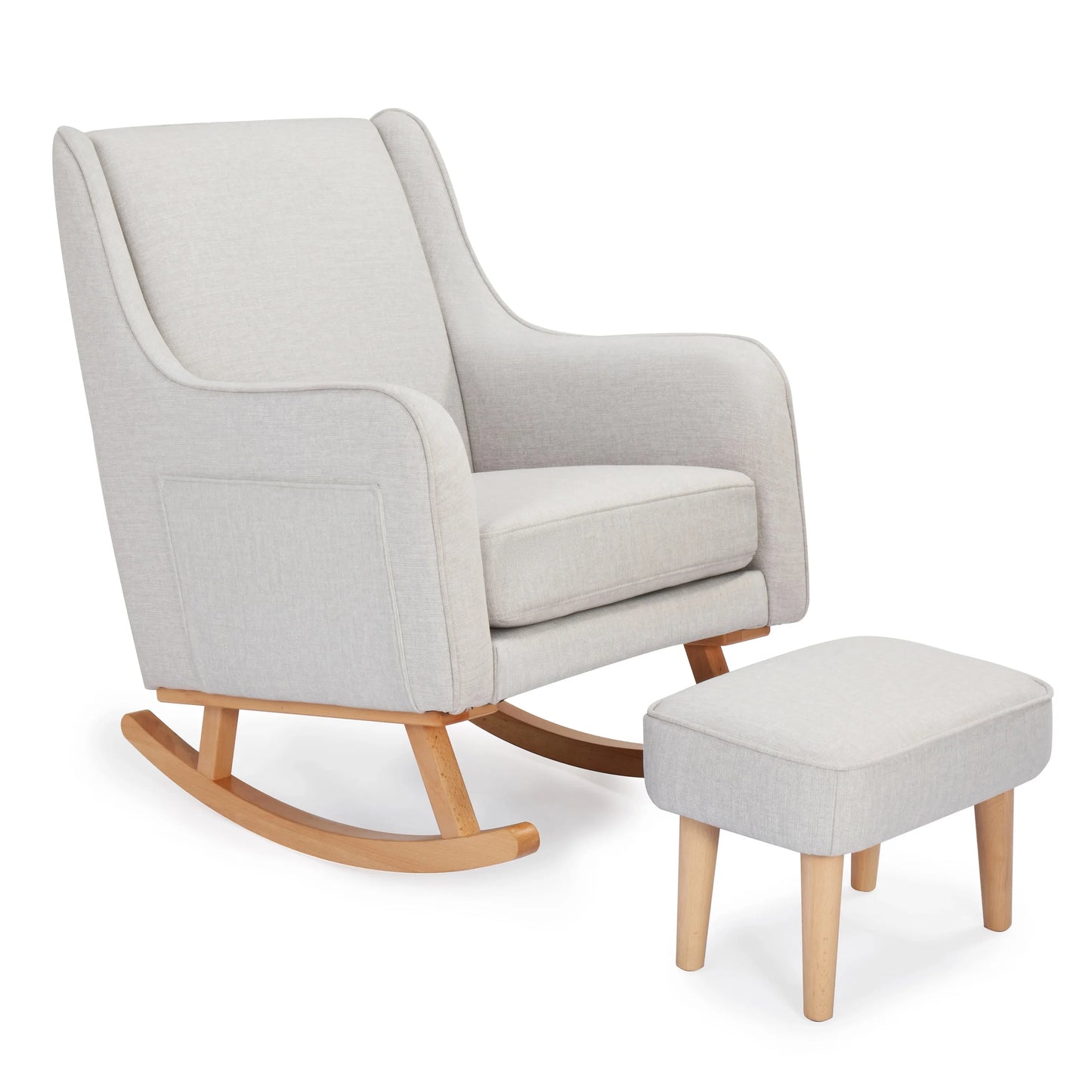 Ida Nursing Chair with Footstool – Cashmere