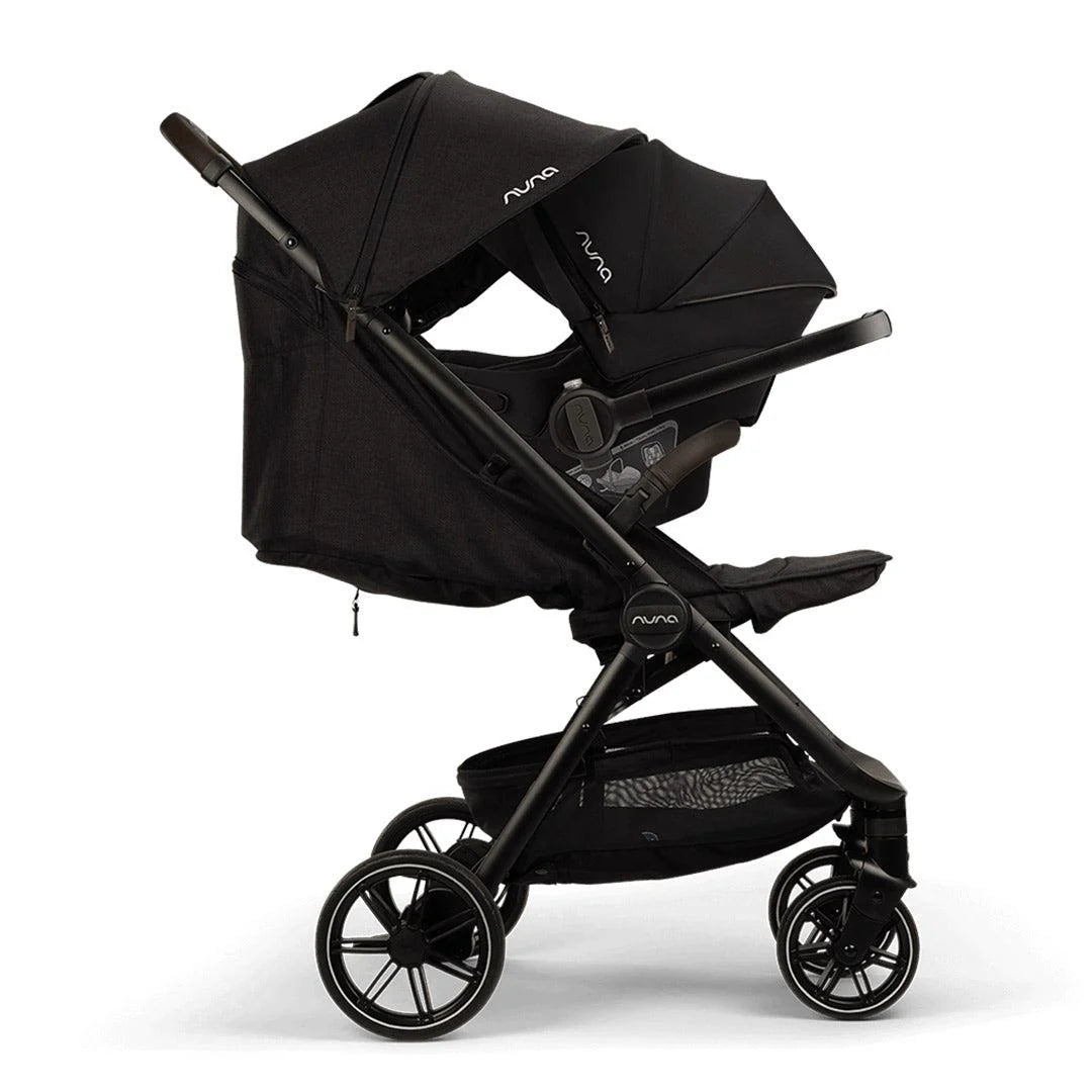 Nuna TRVL LX Compact Stroller - Caviar Ex Display