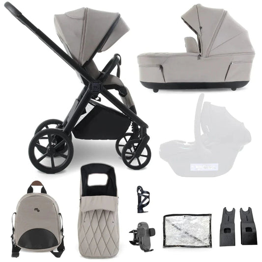 My Babiie MB450 LUXE 2-in-1 Pushchair & Carrycot - Mink *Pre Order Mid October Delivery