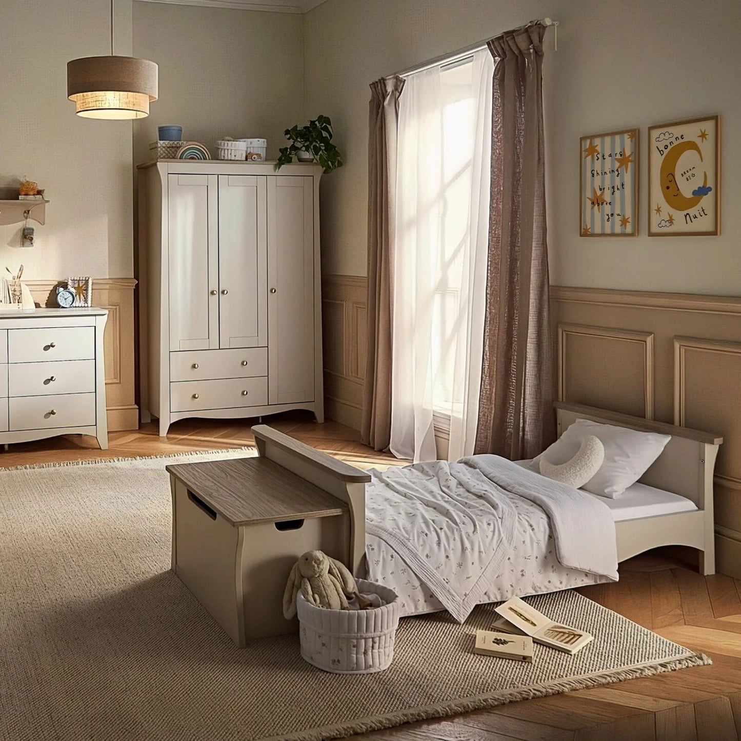Clara Luxe 3 Piece Furniture Set - Cashmere & Ash Pre Order