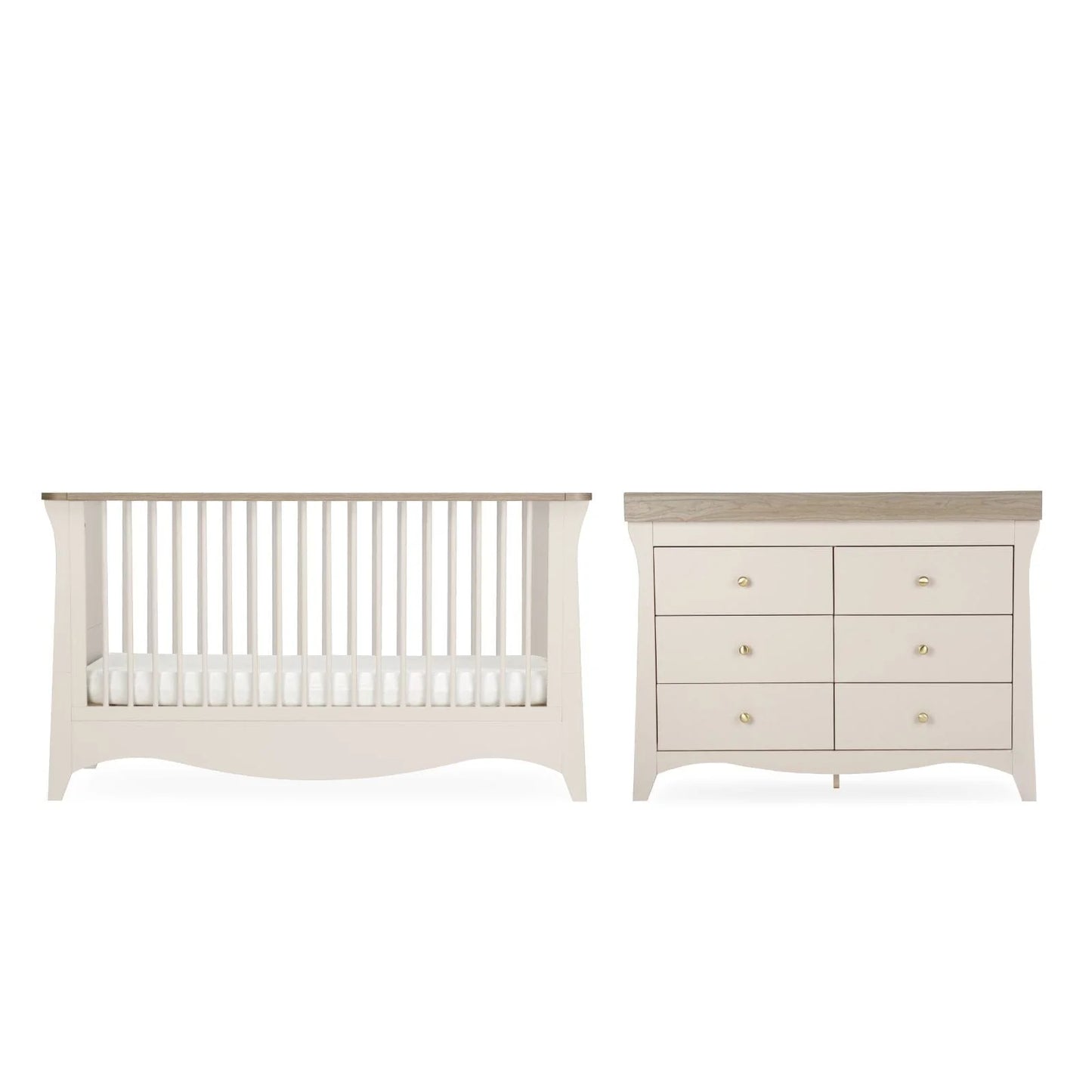 Clara Luxe 2 Piece Furniture Set - Cashmere & Ash