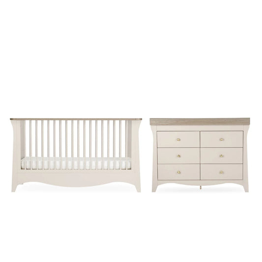 Clara Luxe 2 Piece Furniture Set - Cashmere & Ash