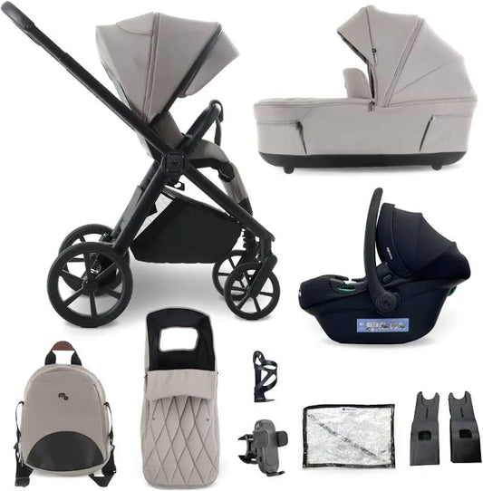 My Babiie MB450 LUXE 3-in-1 Travel System - Mink Pre Order Mid October Delivery