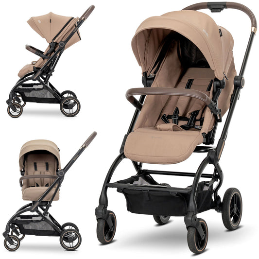 Lorelli Makaya 360 Rotation Stroller – Beige