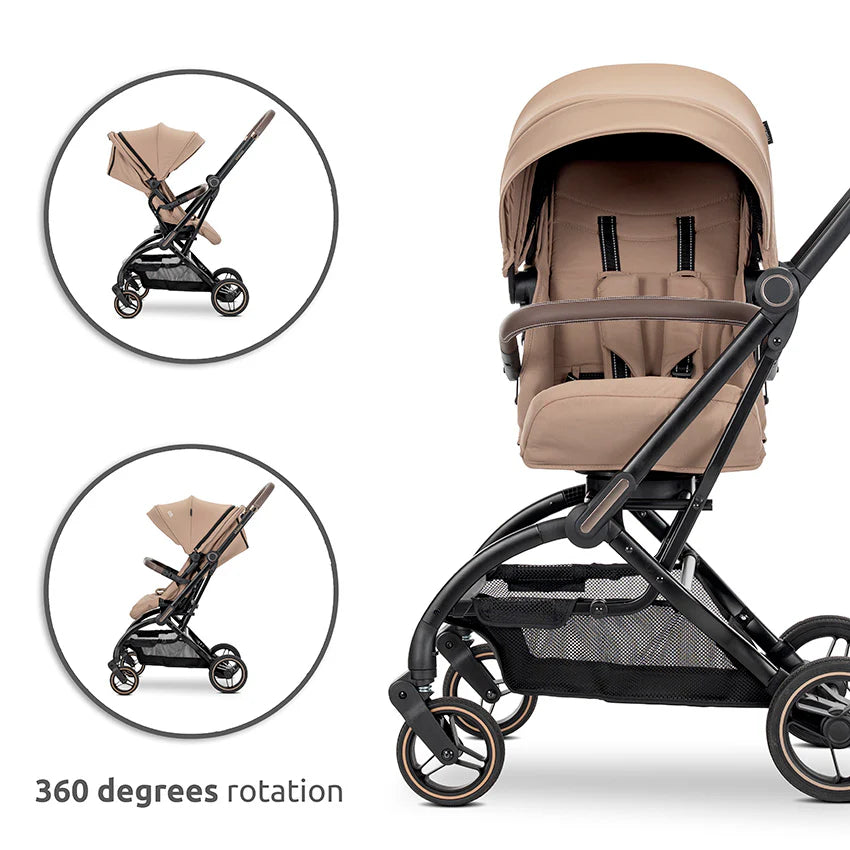 Lorelli Makaya 360 Rotation Stroller – Beige