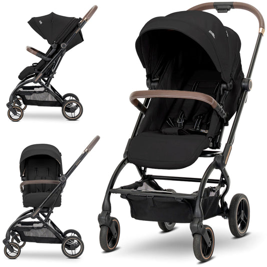 Lorelli Makaya 360 Rotation Stroller – Black