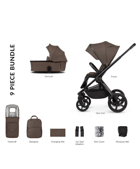 Venicci Upline 2 Pram & Pushchair Brownie *Instore only