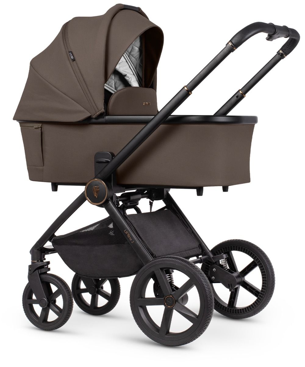 Venicci Upline 2 Travel System With Tiago 360 Car Seat Brownie *Instore Only