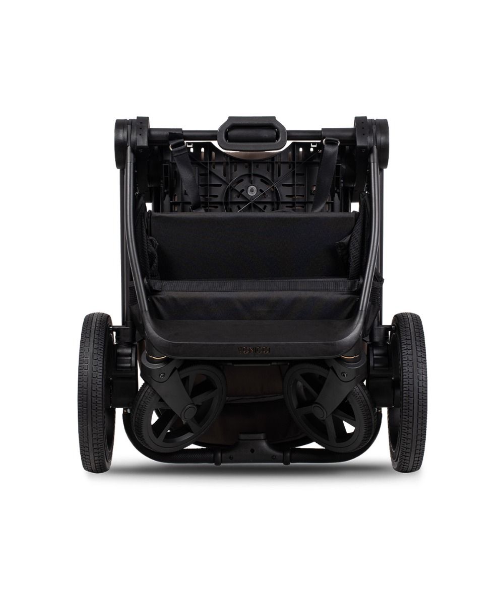 Venicci Upline 2 Travel System With Tiago 360 Car Seat & Isofix Base Brownie *Instore only