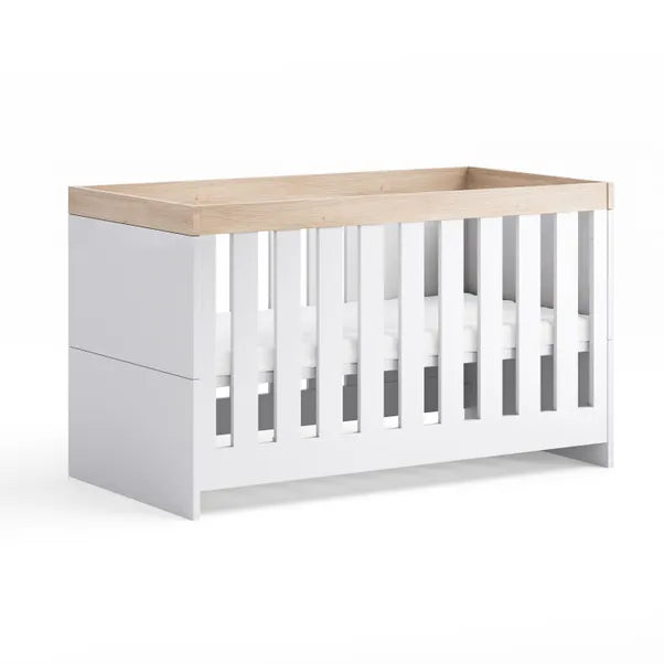 Little Acorns Burlington 3 Piece Nursery Room Set – White