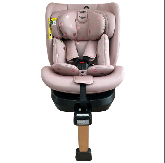 Samantha Faiers ISize Pink Polka Spin Car Seat (40-150cm)