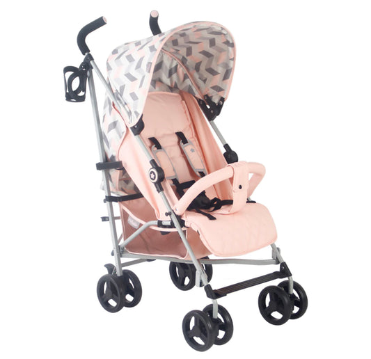 My Babiie - Billie Faiers pink chevron  MB02 Lightweight Stroller