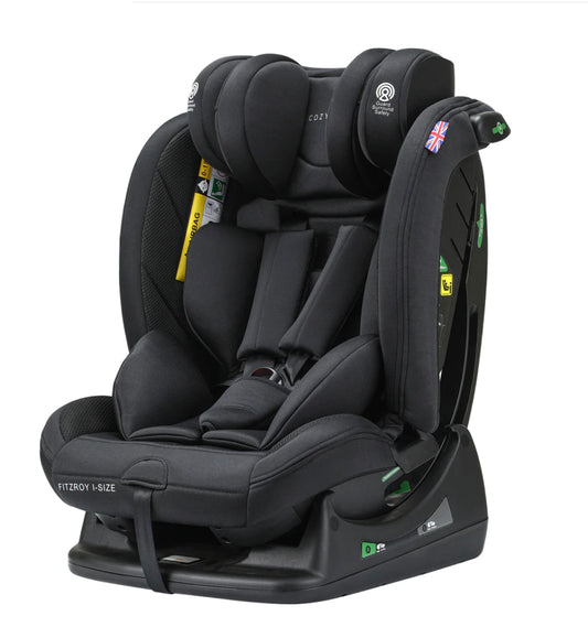 Cozy N Safe Fitzroy 40-135cm I-Size Child Car Seat.