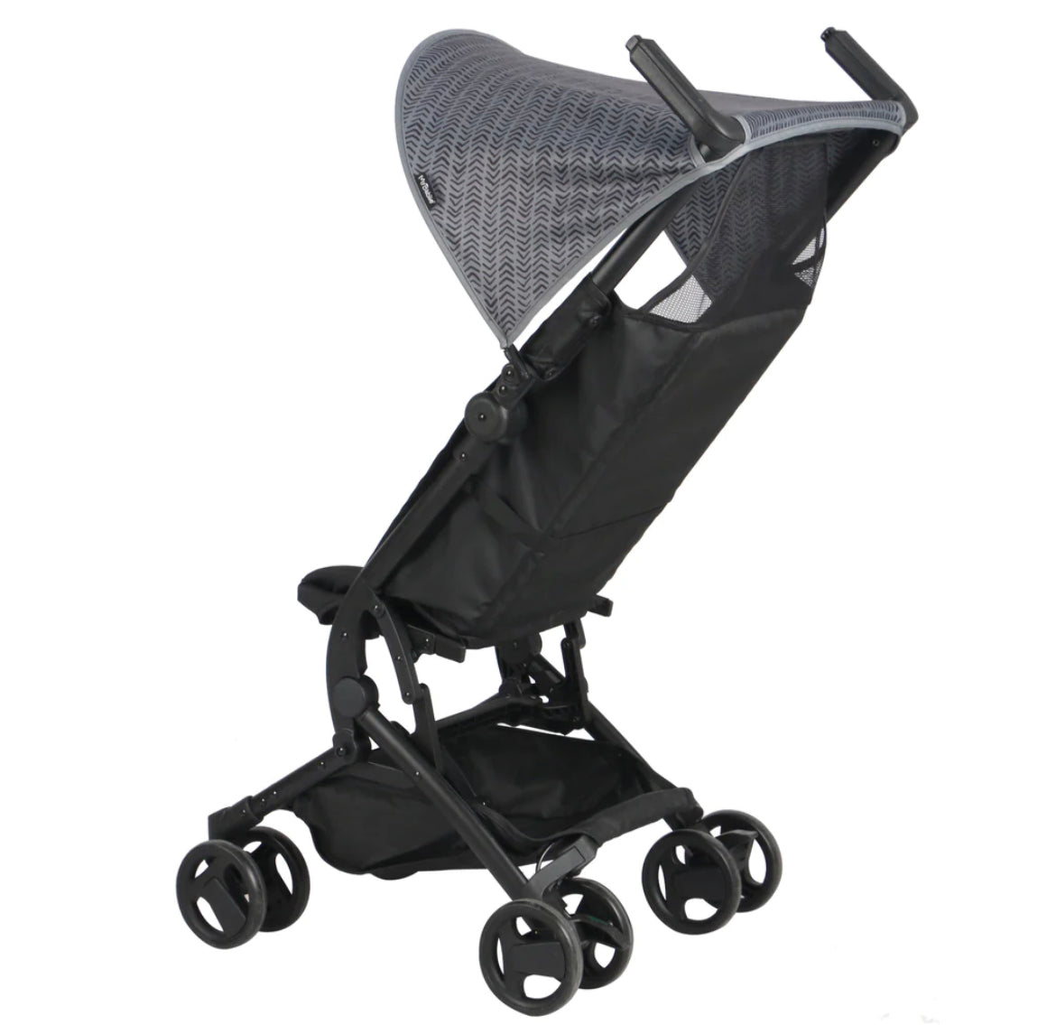 My babiie MBX5 Dani Dyer Black Chevron Ultra Compact Stroller