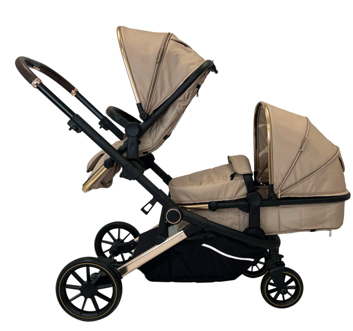 My babiie MB33 Dani Dyer Giraffe Tandem Pushchair Jolly Tots