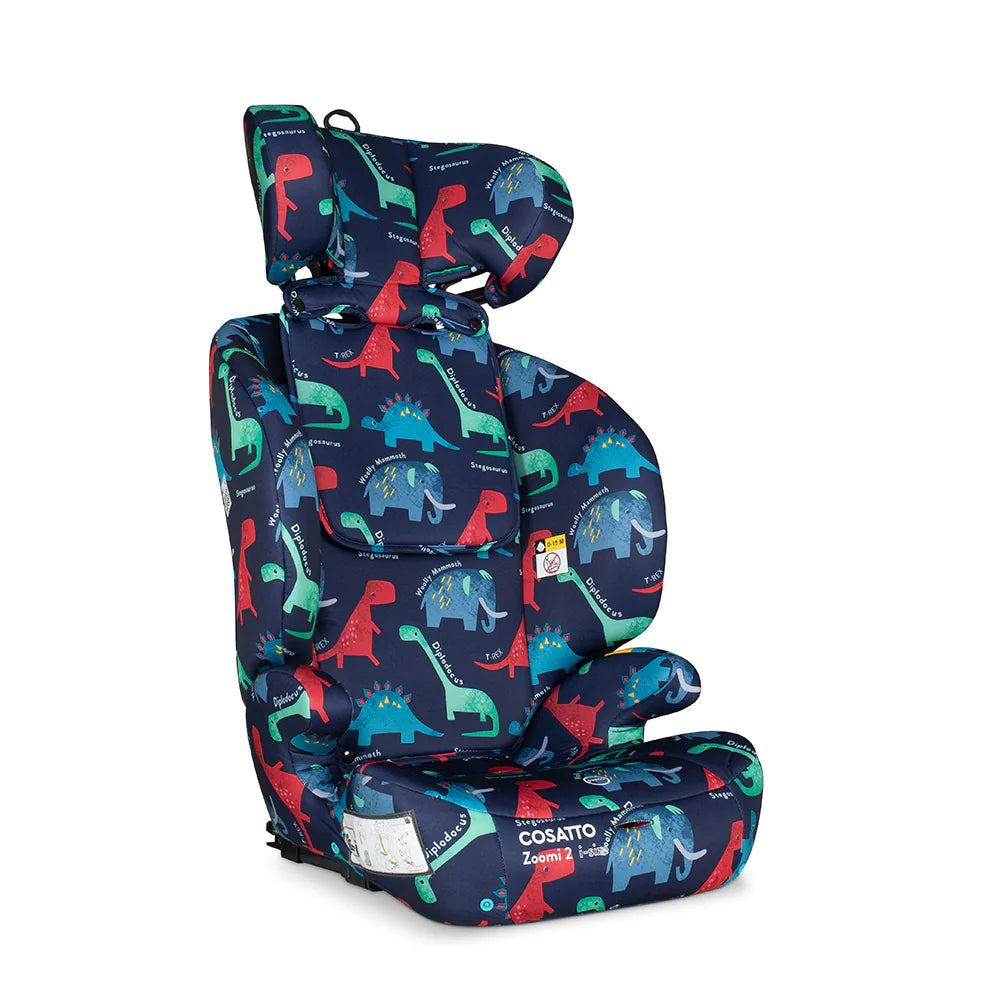 Cosatto Zoomi 2 i-Size Car Seat - D is for Dino -