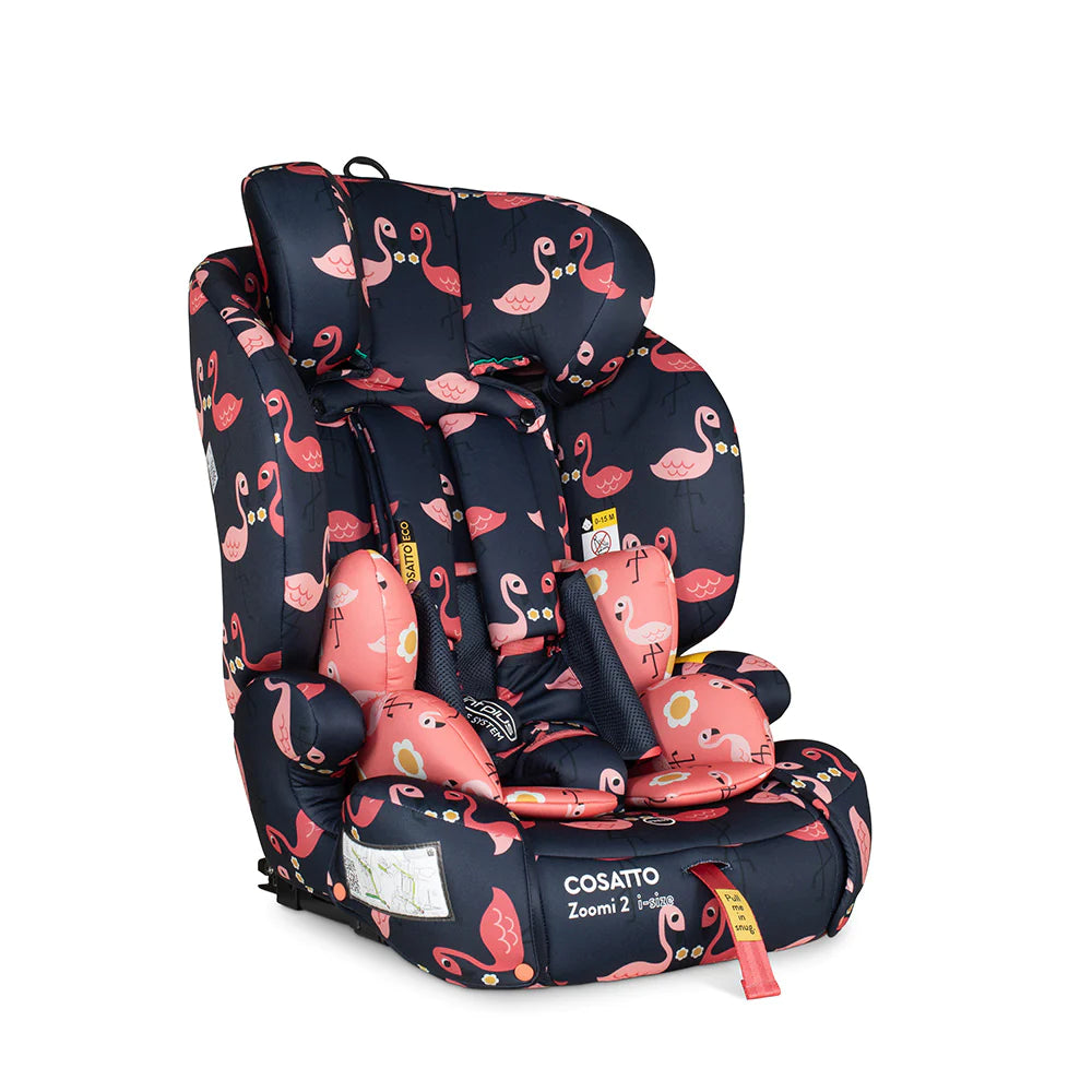 Cosatto Zoomi 2 i-Size Car Seat - Pretty Flamingo