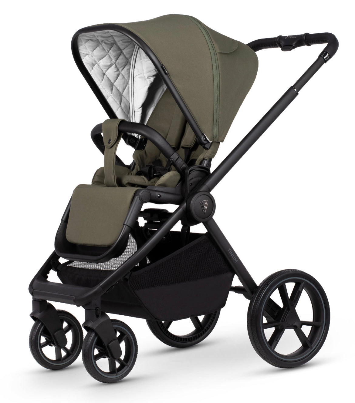 Venicci Tinum Edge 3in1 & Engo Isofix base - Moss