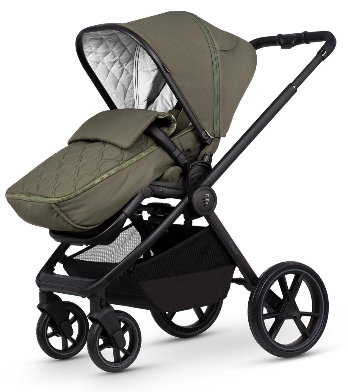 Venicci Tinum Edge 3in1 & Engo Isofix base - Moss