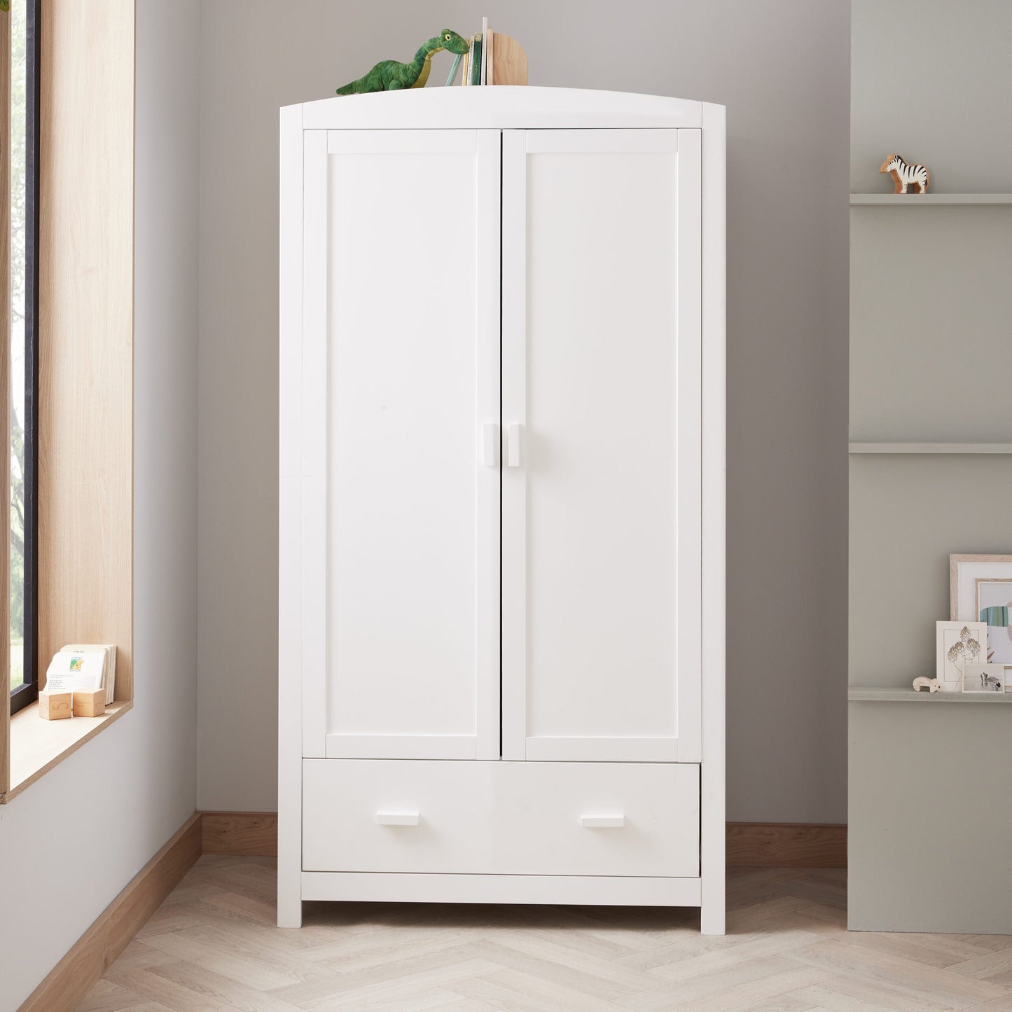 Babymore Universal Nursery wardrobe  – white