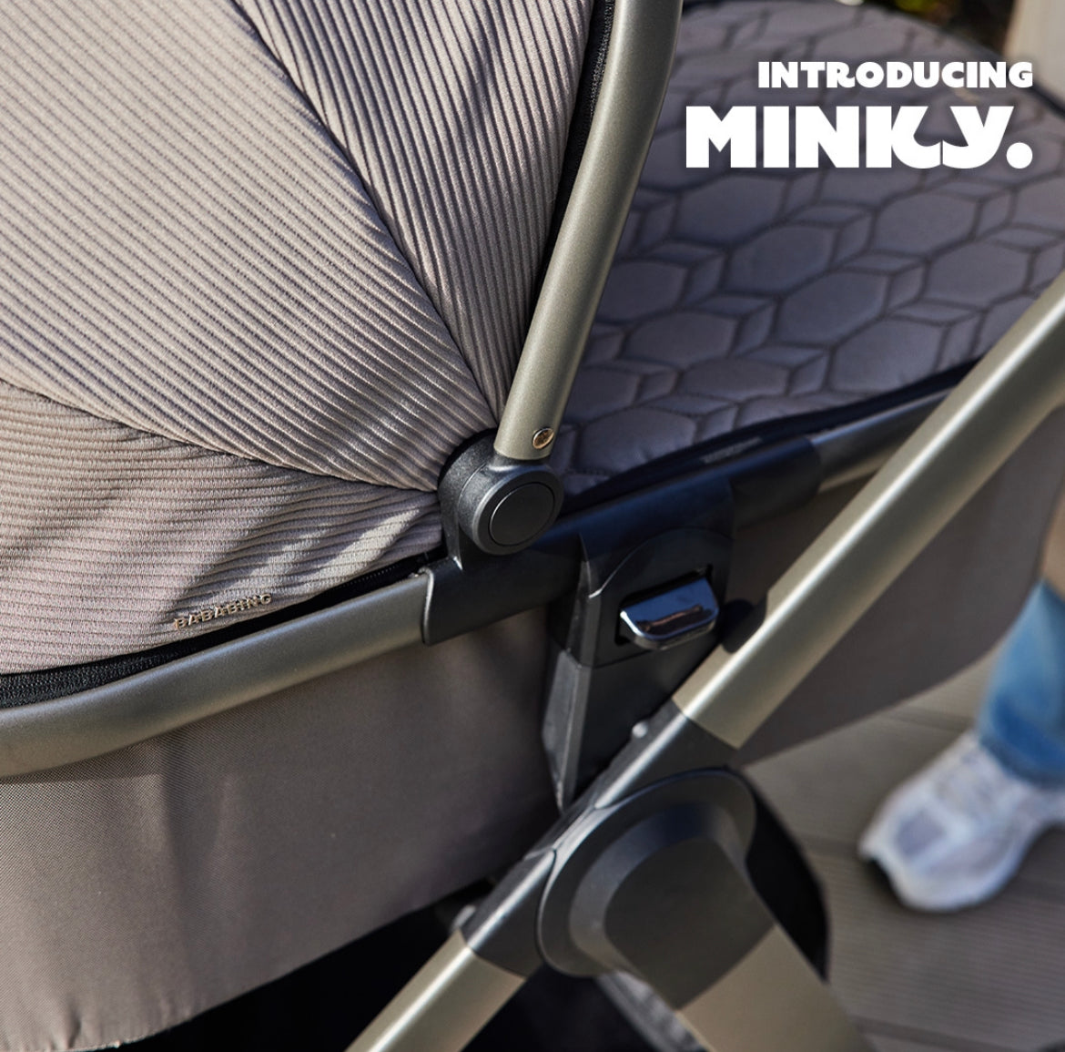 Bababing Raffi Premium Travel System with Isofix Base - Minky