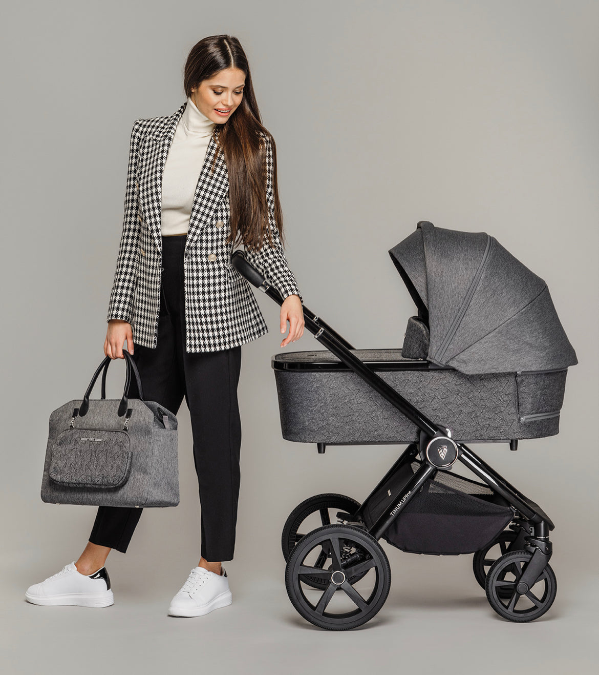 Venicci Tinum Upline 3in1 & Isofix base -  Slate Grey *Sale