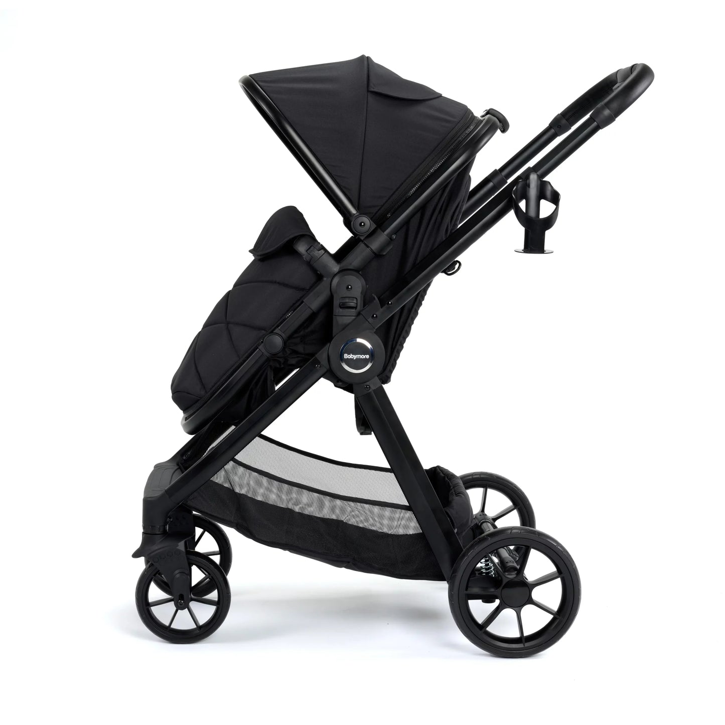 Babymore Mimi Travel System Pecan i-Size Car Seat  – Black  -