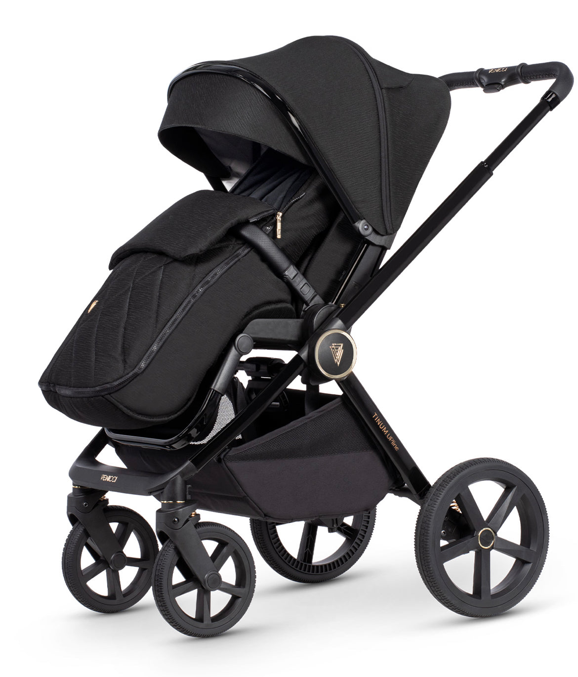 Venicci Tinum Upline 3in1 & Isofix base -  Black