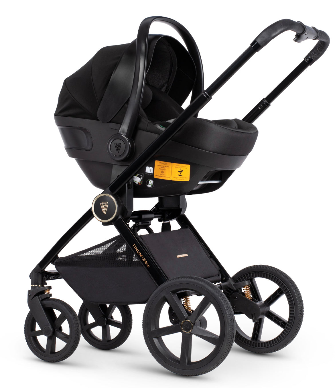 Venicci Tinum Upline 3in1 & Isofix base -  Black