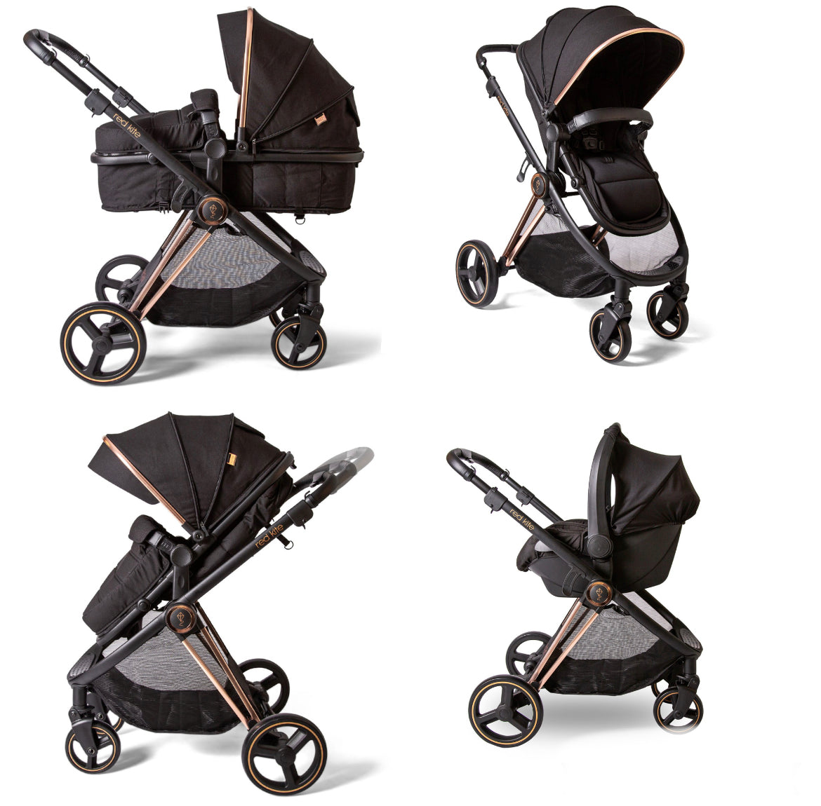 Red kite Push Me Pace i Amber Travel System