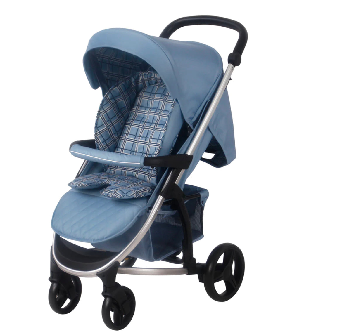 My Babiie MB200i Dani Dyer Blue Plaid iSize Travel System