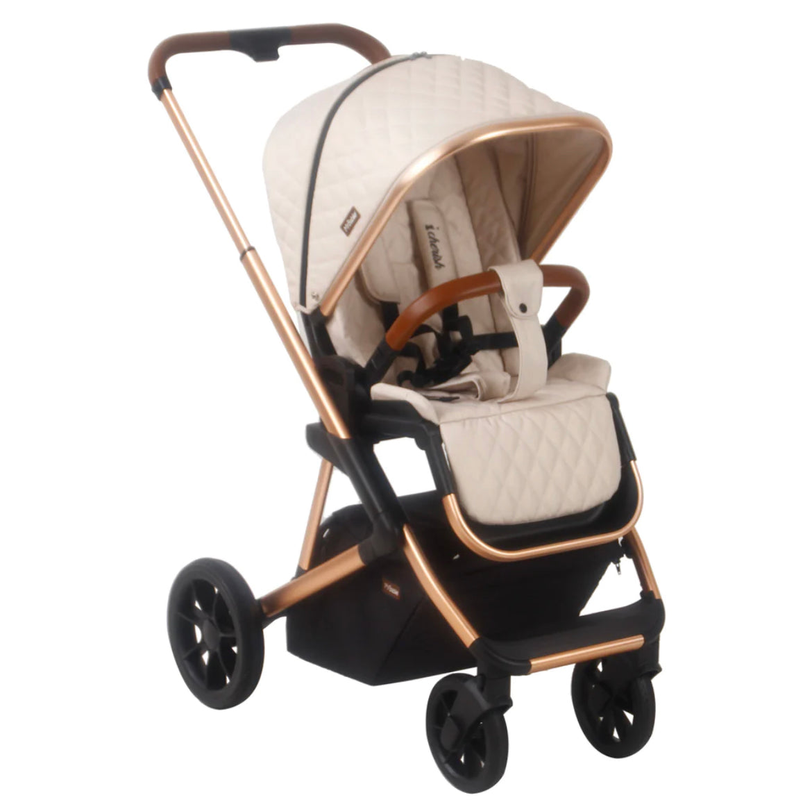 My Babiie MB500i Dani Dyer Rose Gold Stone iSize Travel System