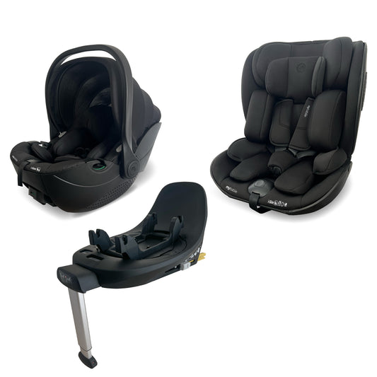 MBCS05 Rotating Family Set with Base, Infant Carrier and Toddler Car Seat Bundle Pre Order End of October Delivery