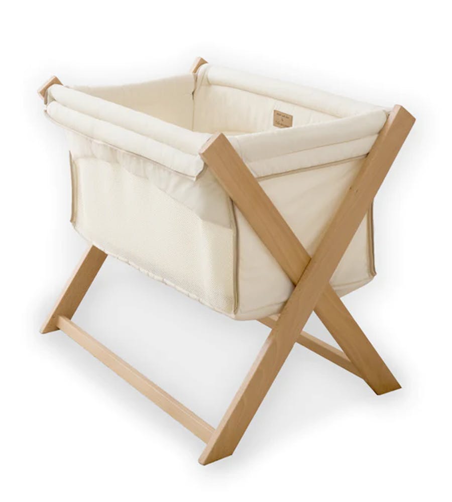 Clair de lune Organic folding crib