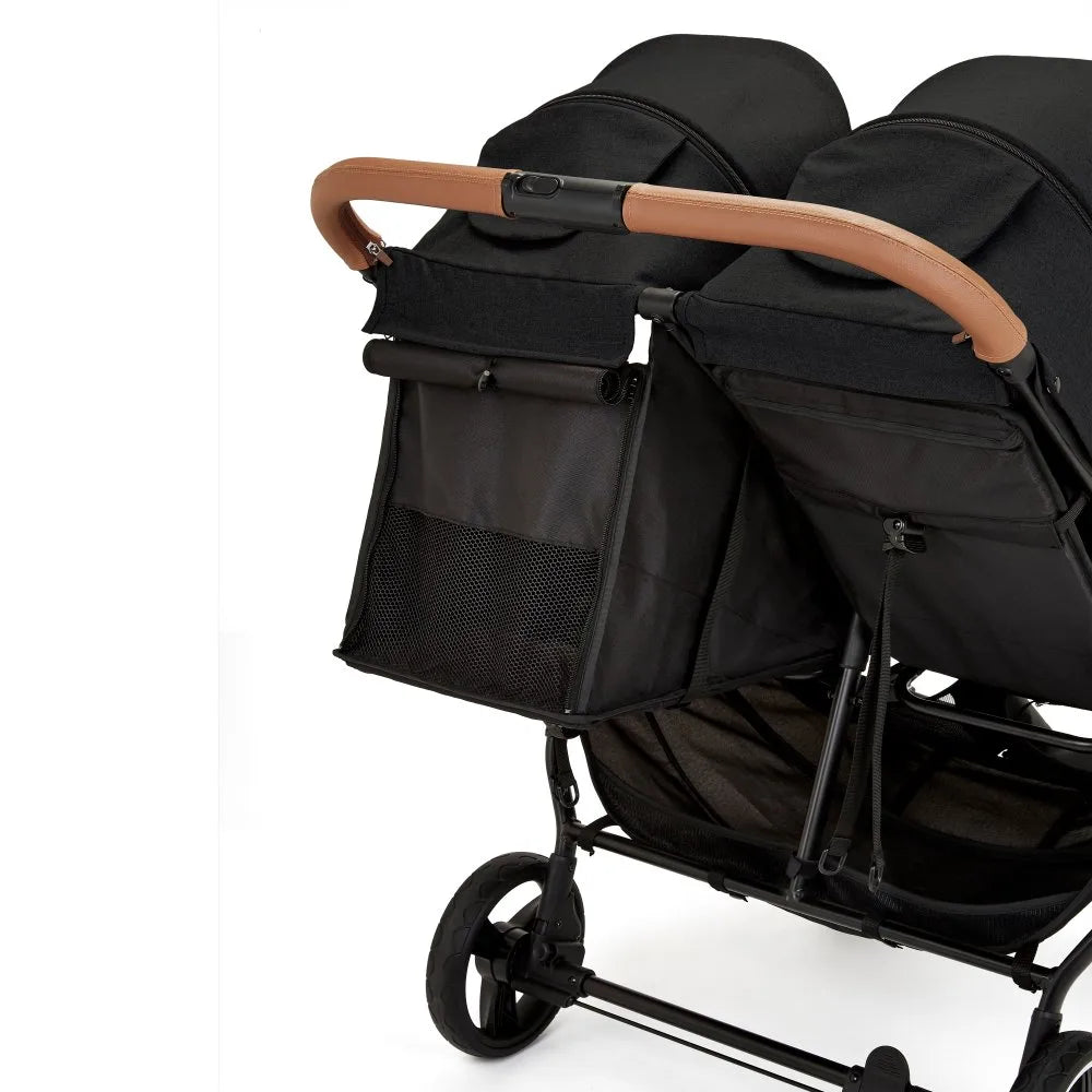 Ickle Bubba Venus Double Stroller - Black *Delivery end of May