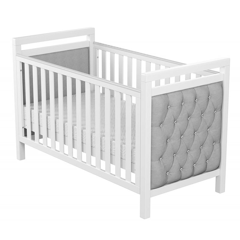 Babymore Deluxe Velvet Cot Bed