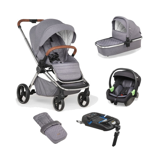 Mee-Go Pure 10 Piece Bundle With Silver Chassis-Pearl Grey