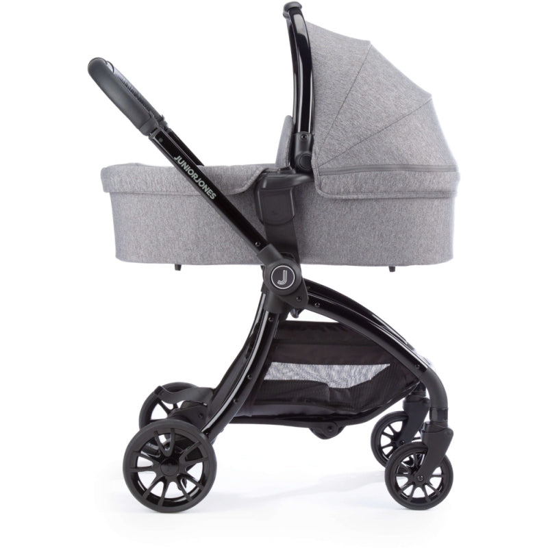 Junior Jones Aylo 2in1 Pram Bundle-Grey Marl/Black