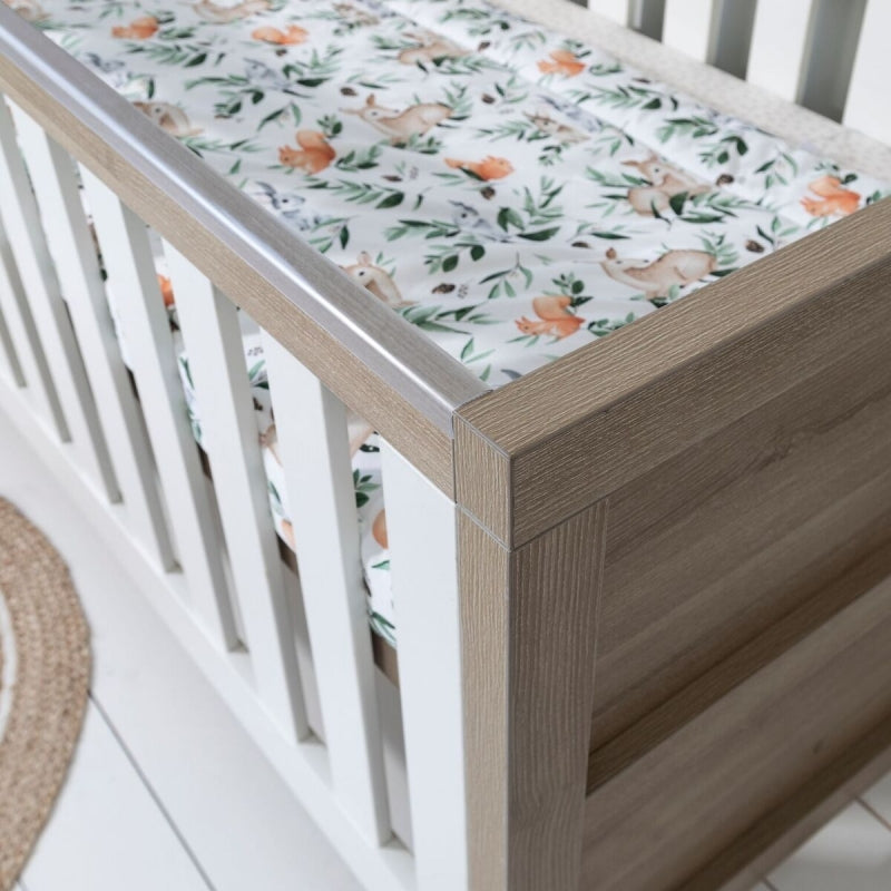 Tutti Bambini Modena Cot Bed-Oak & white