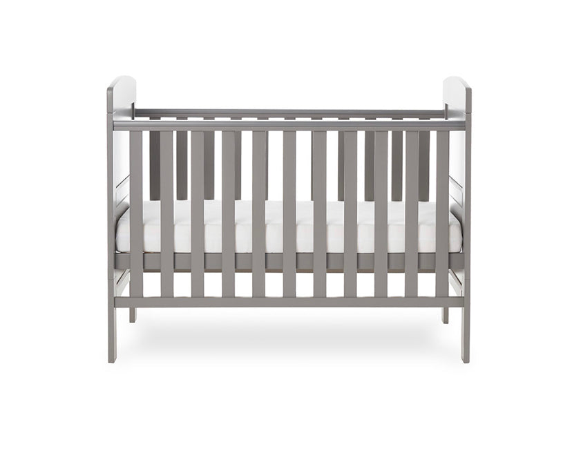 Rafferty compact cot grey hotsell