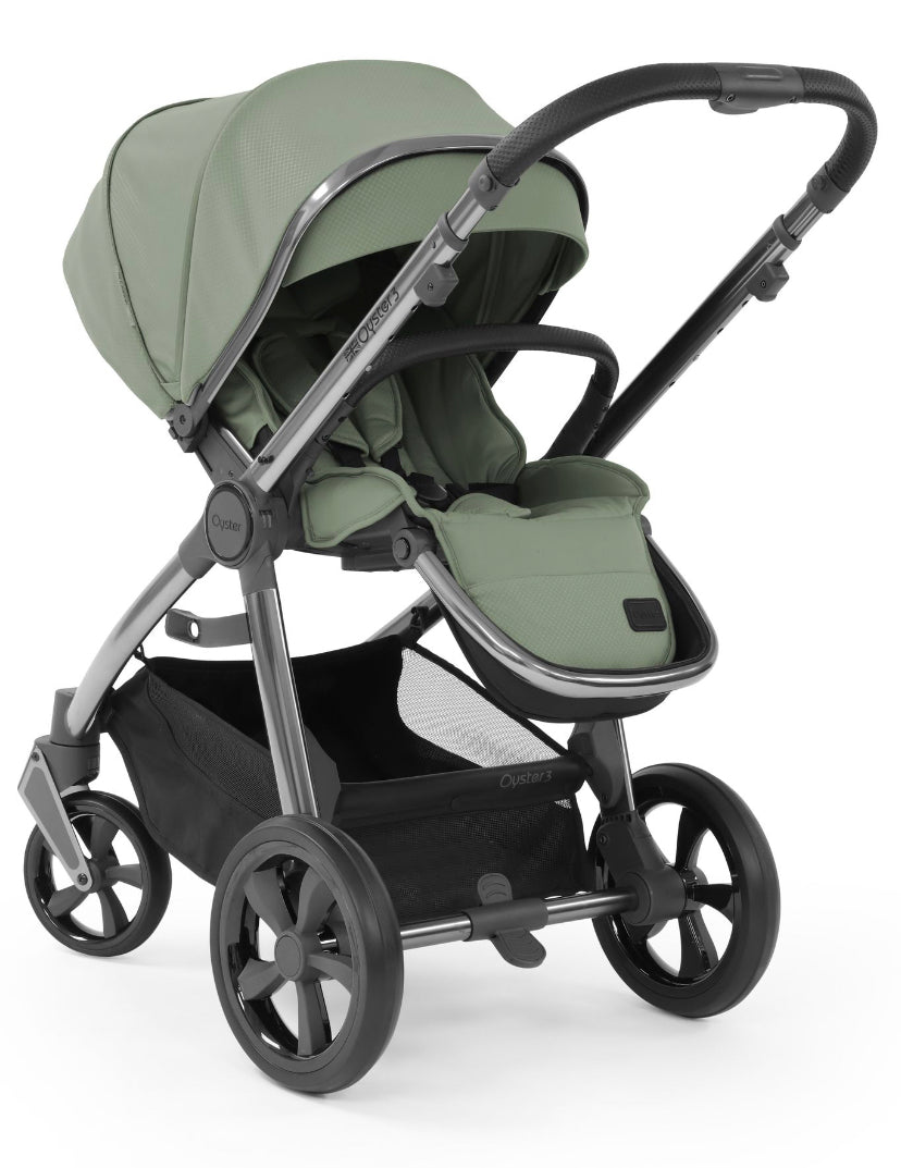 3 store piece pushchair