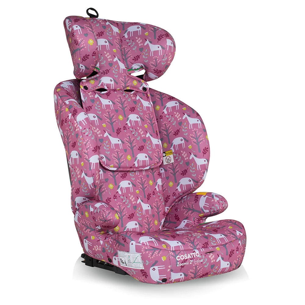 Cosatto Zoomi 2 i-Size Car Seat Unicorn Garden