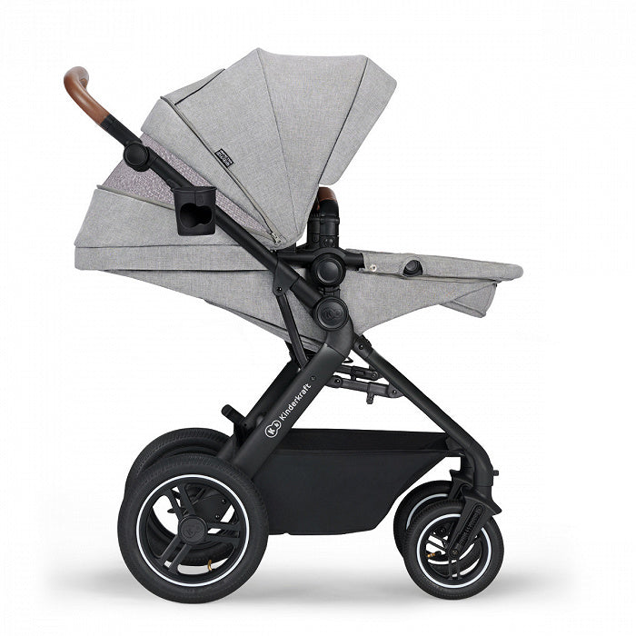 KinderKraft Travel system 3in1 B-TOUR - Light Grey