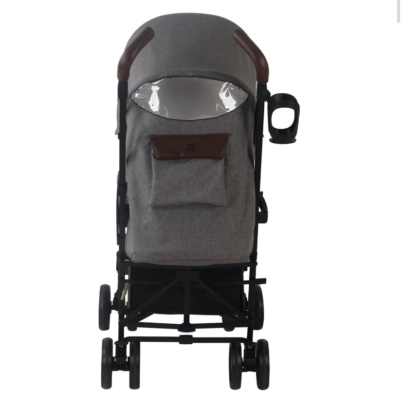 My Babiie - My Babiie Melange charcoal MB03 Lightweight Stroller